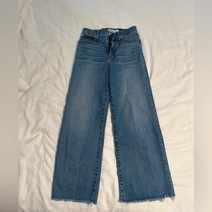 Women’s J. Crew Slim Wide Leg Jeans